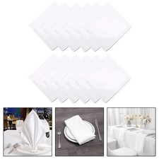 Tovaglioli in Cotone Bianco