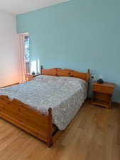 Camera da letto Matrimoniale completa - Legno Massello