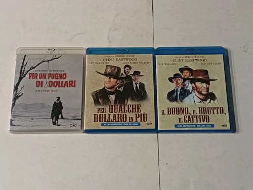 Blu ray western trilogia - blu,