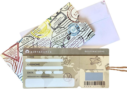 Biglietto regalo viaggio - biglietto,