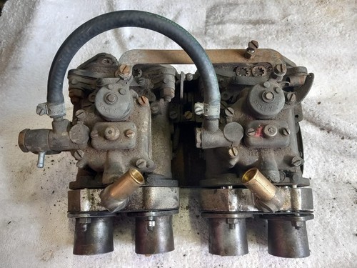 Gruppo carburatori doppio - gruppo,