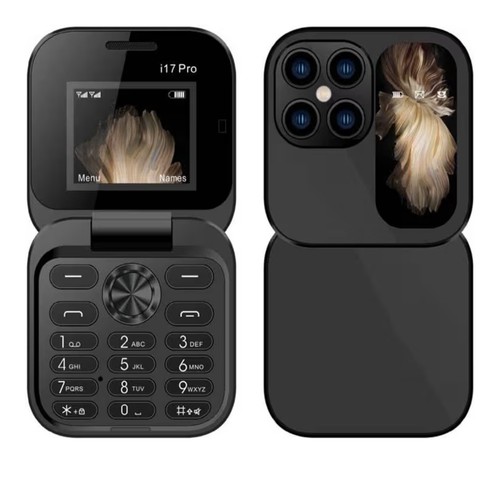 Mini telefono i17 pro - pro, flip