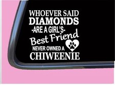 Adesivo Chiweenie Diamonds TP