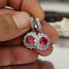 2Ct Round Lab-Created Ruby
