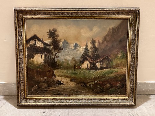 Cornice antica quadro - cornice, su