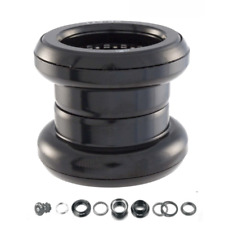 Serie Sterzo Bici 1"-1/8" a-head set a Sfere in Acciaio Colore Nero