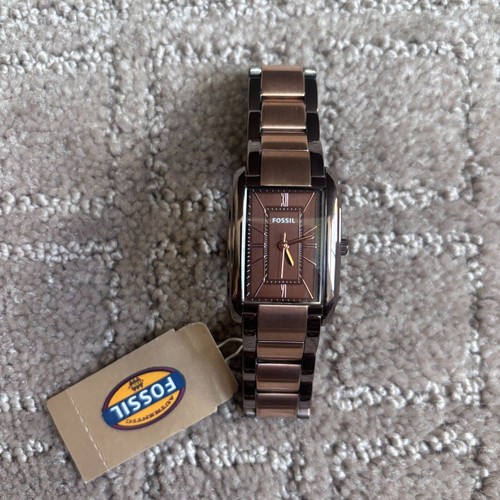 Fossil copper tone - copper, stainless