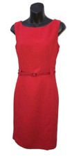 Abito tubino rosso senza