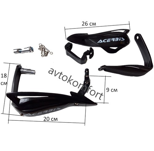 Acerbis set pezzi paramani - set,