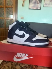Nike Dunk High Retro Sneakers per Uomo - White/Midnight Navy, EU 42,5