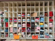 LOTTO STOCK ARTICOLI MERCERIA - FILO LANA CALZE TESSUTI x AMBULANTI RIVENDITORI