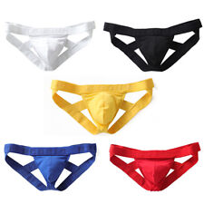 Uomo Sexy Jock Strap Vita Bassa Schiena Senza Intimo Pouch Bri*?