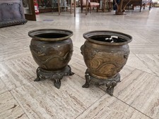 Coppia Di Vasi Giapponesi In