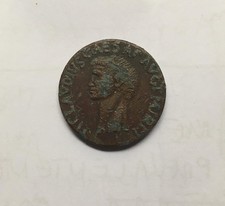 impero romano CLAUDIO sesterzio o asse , forse riconio vedi foto