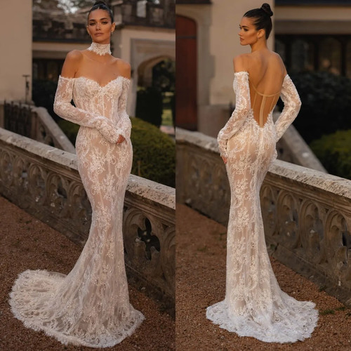 Abiti sirena pizzo - abiti, berta