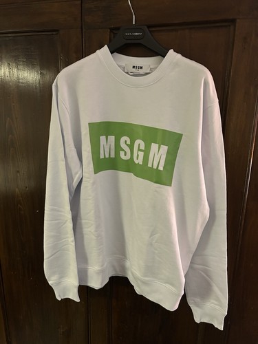 Msgm felpa garzata nuova uomo - ,