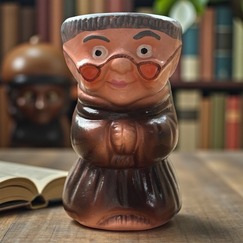 Tazza uovo monaco terracotta