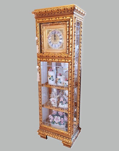 Vetrina dorata stile classico - vetrina,