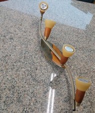 4 Lampada Faretti Applique Orientabile Soffitto Muro Plafoniera Led E14