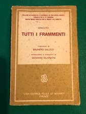 ERACLITO TUTTI I FRAMMENTI