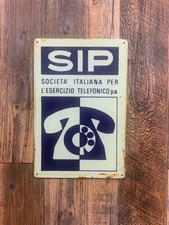 Insegna in metallo, SIP 