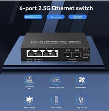 Sodola 2.5G Switch Ethernet 4