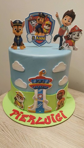 Torta scenografica paw patrol - scenografica,