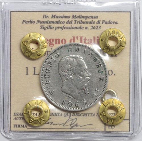 Regno italia lira - d'italia, 1