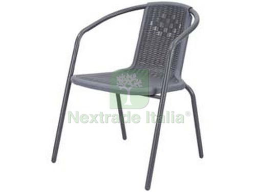 1pz poltrona wood grey - grey", in