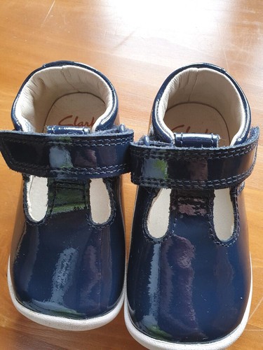 Ballerine bimba vernice blu - vernice,