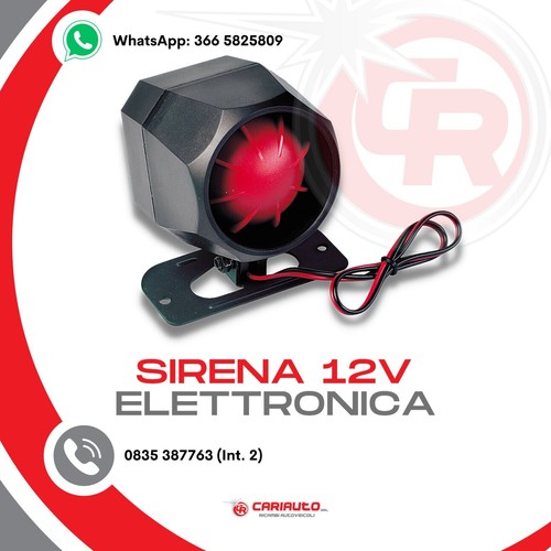 Sirena elettronica avvisatore - sirena,