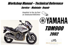 Yamaha TDM900 TDM 900 Manuale