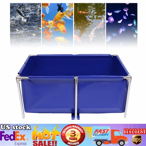 Tela cuboide blu - laghetto, per