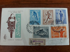 Somalia AFIS FDC Venetia  S/5-1  Sport  Busta Viaggiata (5312)