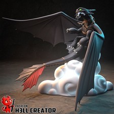 Sdentato - How to Train Your Dragon - personaggio fan art - resina stampa 3D 167 mm