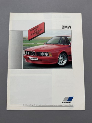 Zender tuning brochure 1989 - tuning,