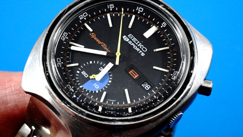 Seiko 5sports speed timer - seiko,
