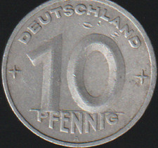 1949 DDR 10 Pfennig eccellente