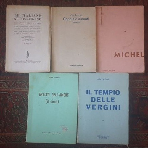 Lotto libri erotismo - 5, anni