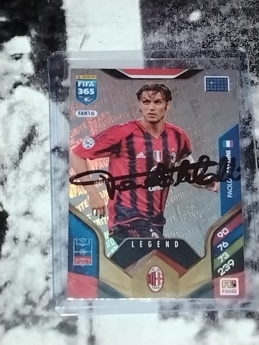 Autografo paolo maldini - autografo,