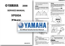 Yamaha T Max XP500 Manuale di