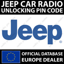 JEEP RADIO PIN CODICE MYGIG NTG4 R1 VP2 VP3 VP4 UCONNECT 7 8,4 12 POLLICI TUTTI I MODELLI