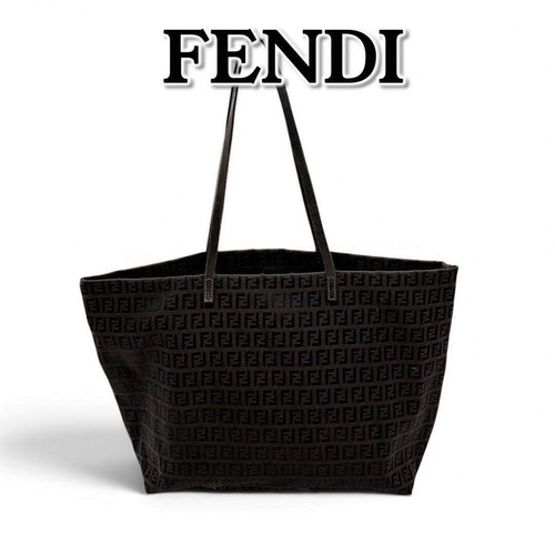 Fendi tote bag zucchino tela - fendi,