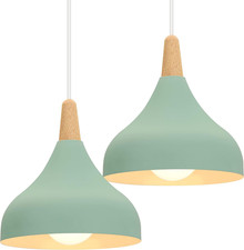 2 Pezzi Lampada a Sospensione