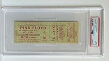 PSA 8 - 1977 PINK FLOYD animali tour BIGLIETTO concerto COMPLETO