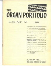 The Organ Portfolio, June