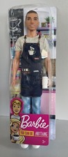 BARBIE Ken barista barman bar gioco MATTEL box nuova mai aperta bambola carriere