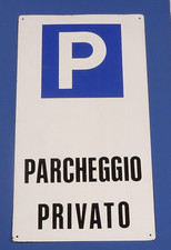 PRL) CARTELLO ALLUMINIO