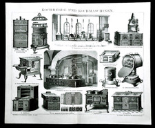 1897 OLD LITOGRAFICA PRINT