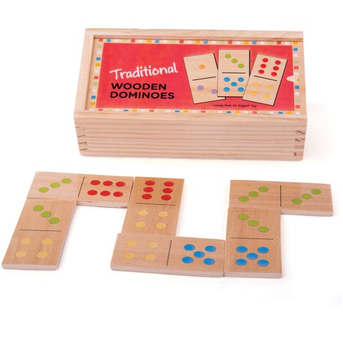 Bigjigs toys domino - toys,